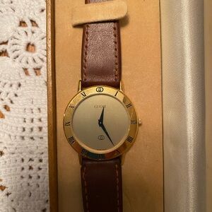 Mens original gucci gold watch